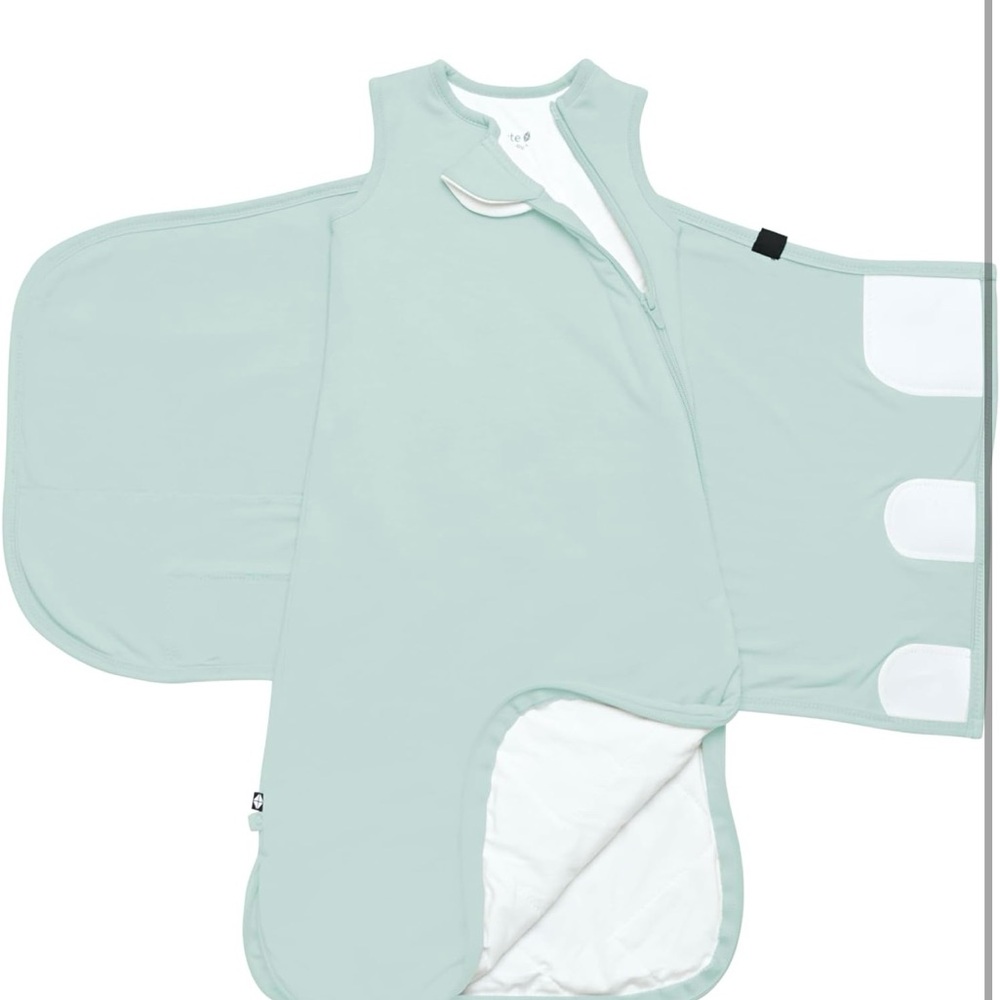 Kyte Baby Sage Green Baby Sleepsack Swaddle